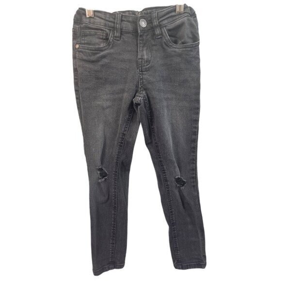Studio V Distressed Black Skinny‎ Jeans Size 7 - Picture 1 of 7